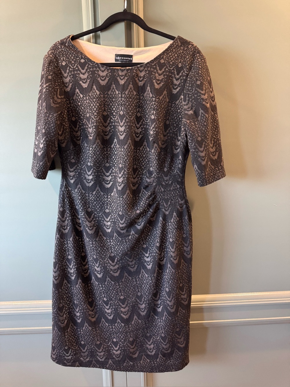 Black Dress with Nude undertones
